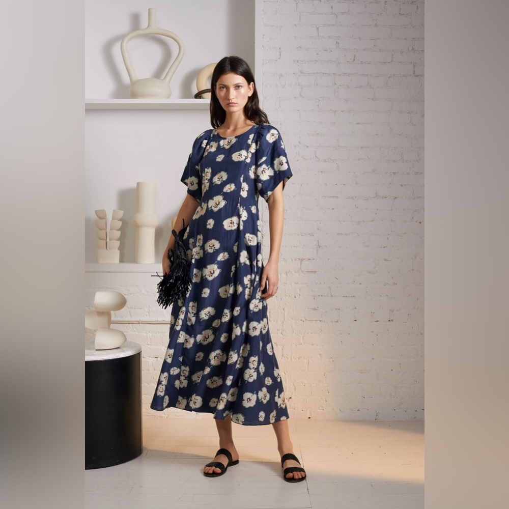 Silk Floral Katia Dress